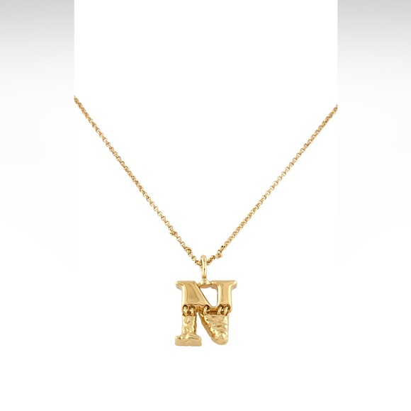 Chloé Gold-Tone Pendant Necklace - Picture 1 of 3